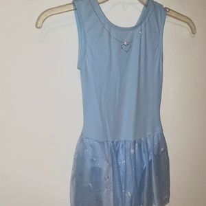 Moret Ultra ice blue girls Dance leotard Large